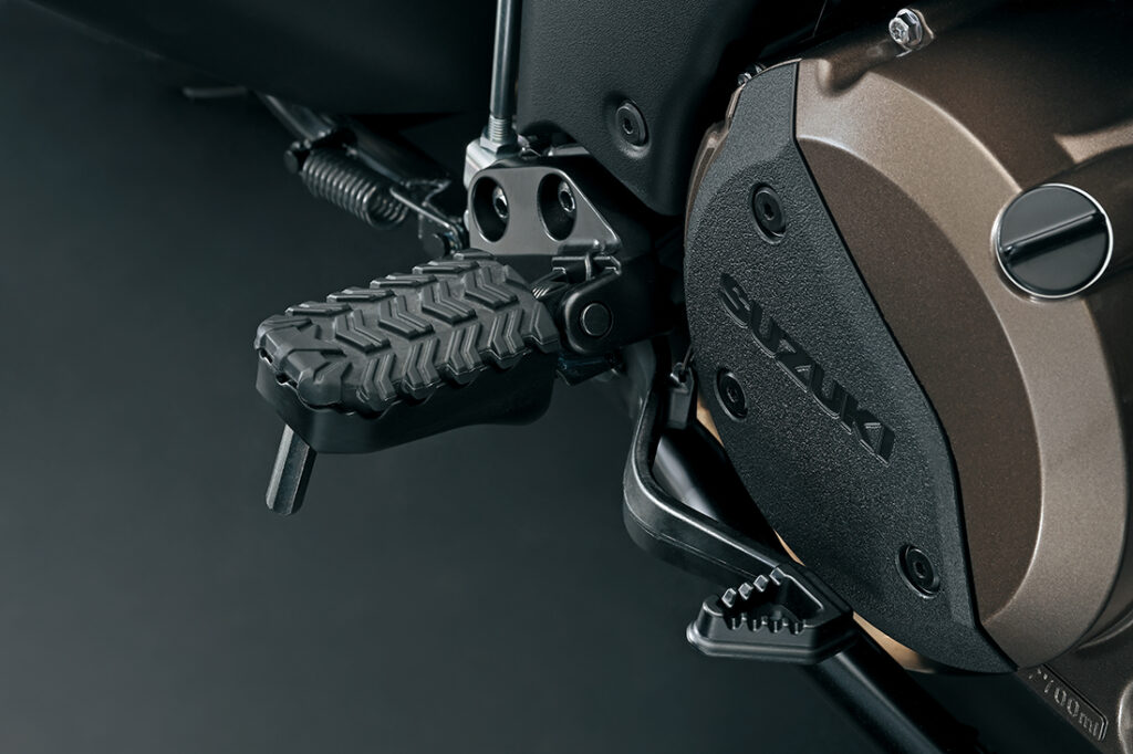 V-Strom 1050DE pédale gauche