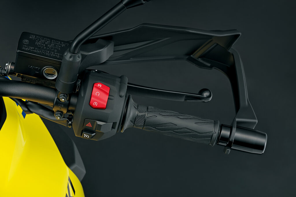 V-Strom 1050DE poignée droite
