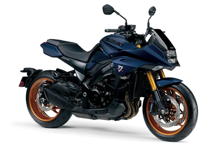 katana suzuki bleu