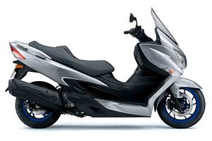 burgman 400 suzuki silver