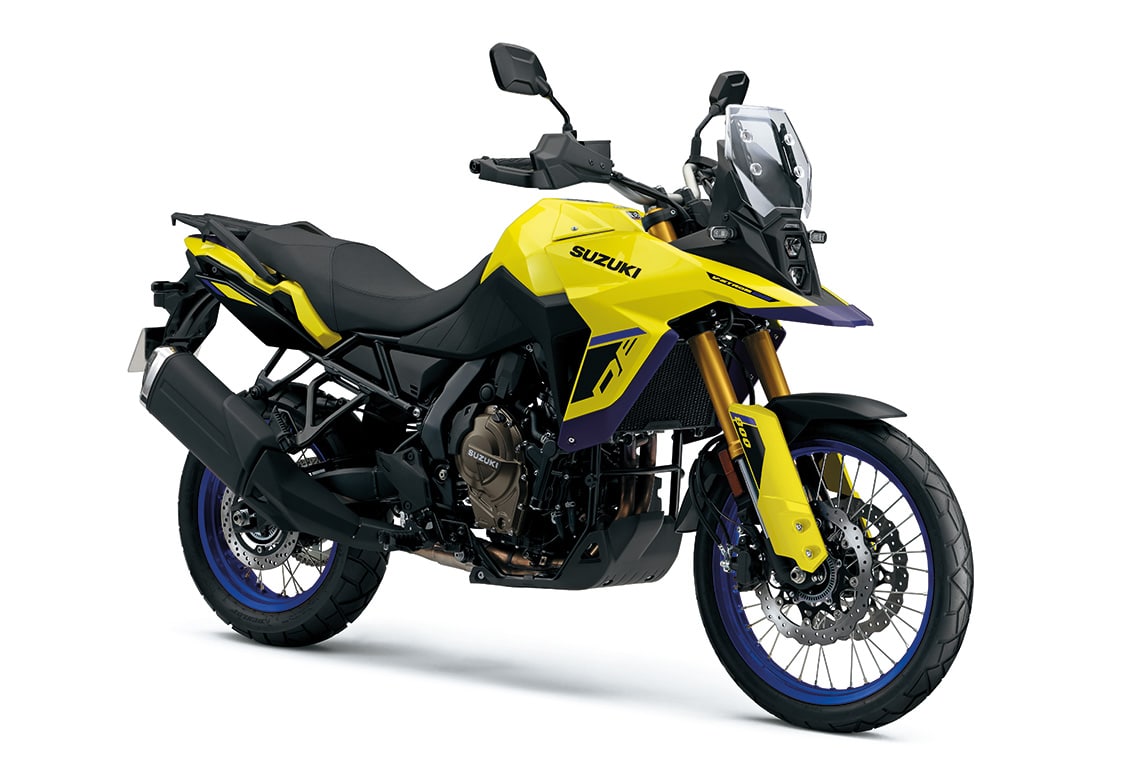 V-Strom 800DE suzuki jaune