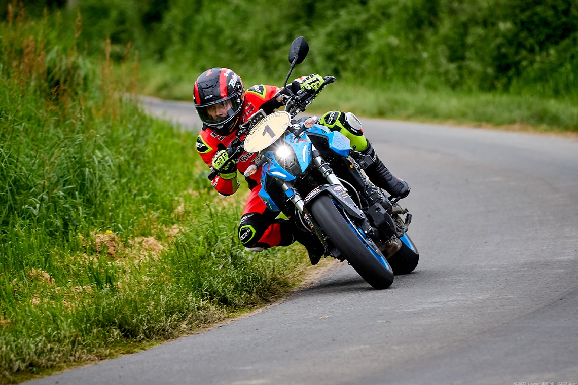 Bruno Schiltz remporte le Rallye de la Sarthe sur la GSX-8S !