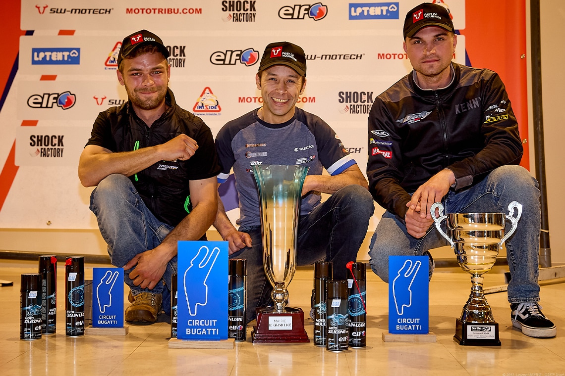 Bruno Schiltz remporte le Rallye de la Sarthe sur la GSX-8S !