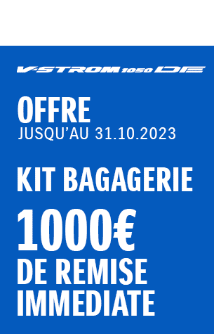 Offre bagagerie V-Strom 10 2023