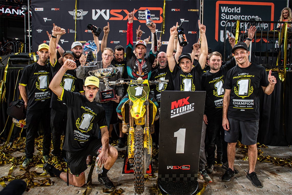 Ken Roczen World Champion Supercross