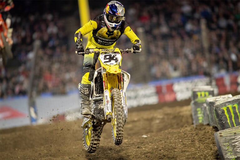 Ken Roczen 7ème à Anaheim 2