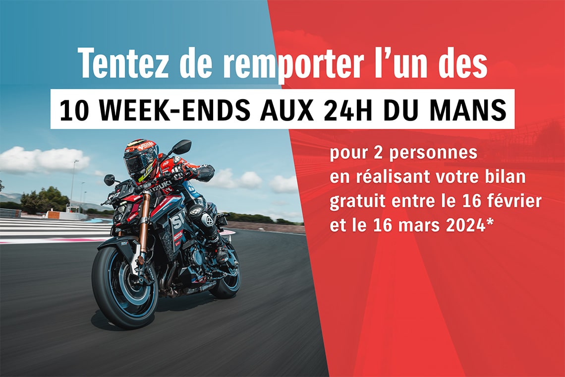 Suzuki vous offre votre bilan