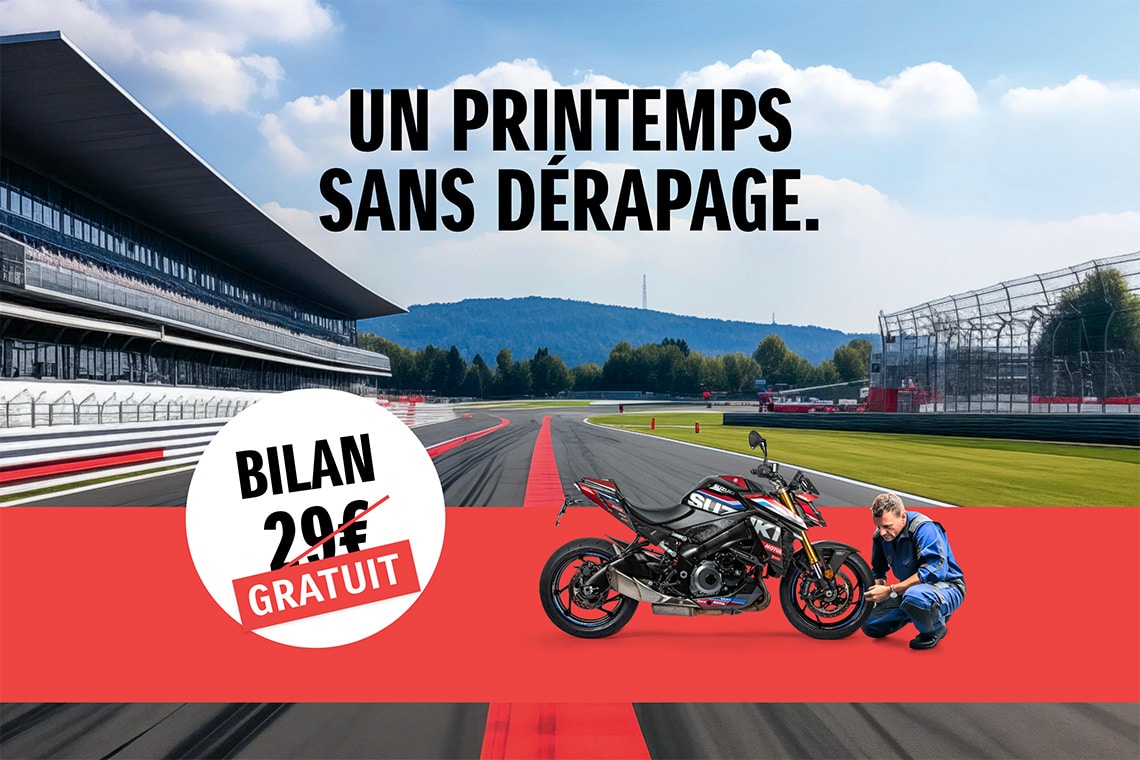 Suzuki vous offre votre bilan