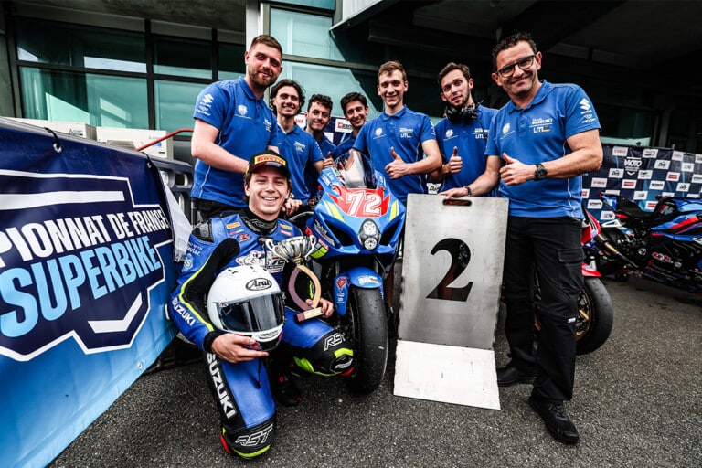 Podium pour Suzuki à Magny-Cours !