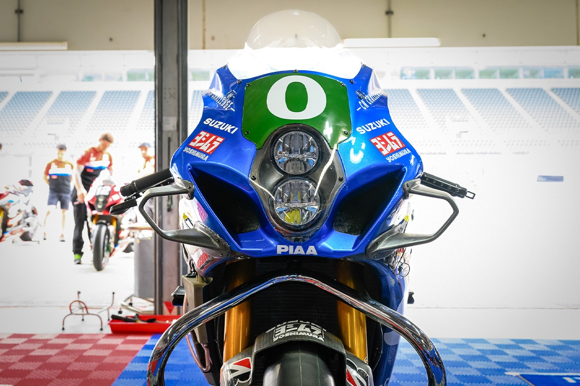 Team Suzuki CN Challenge, Suzuka Test