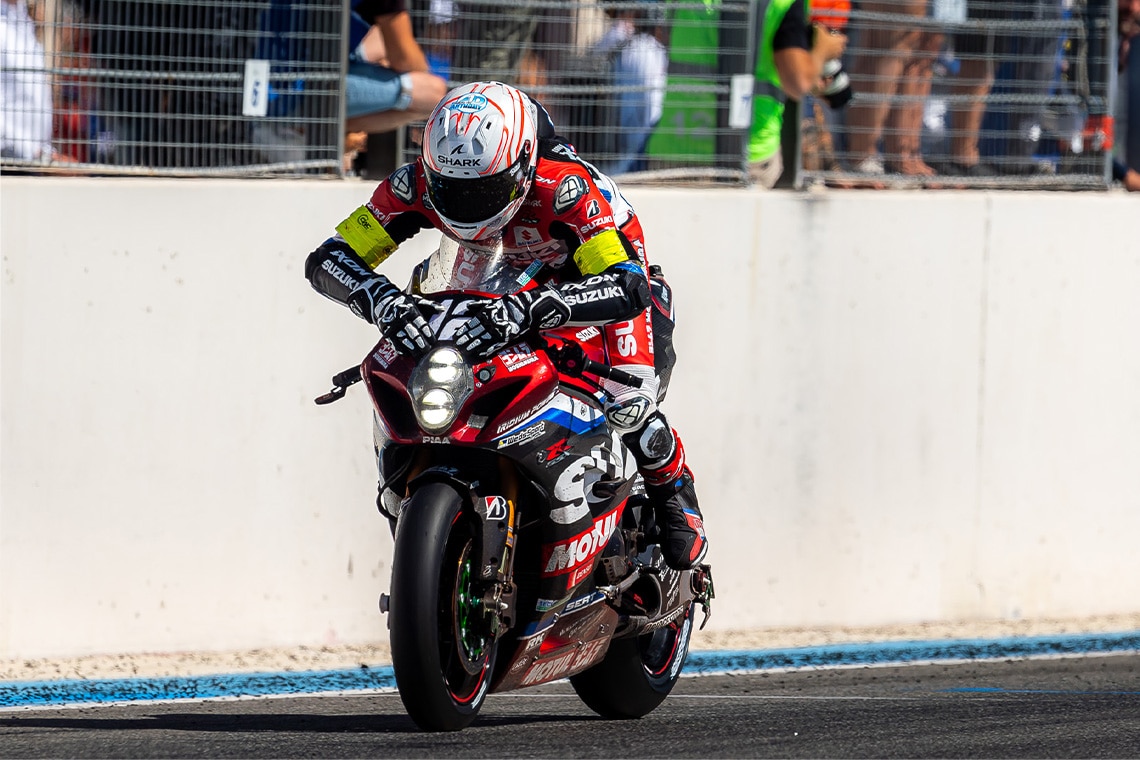 Etienne Masson, arrivée Bol d'Or