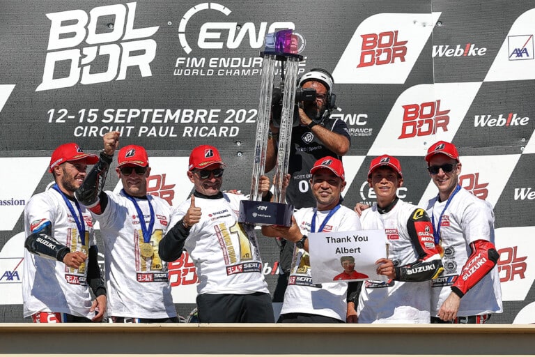 Suzuki est Champion du Monde 2024