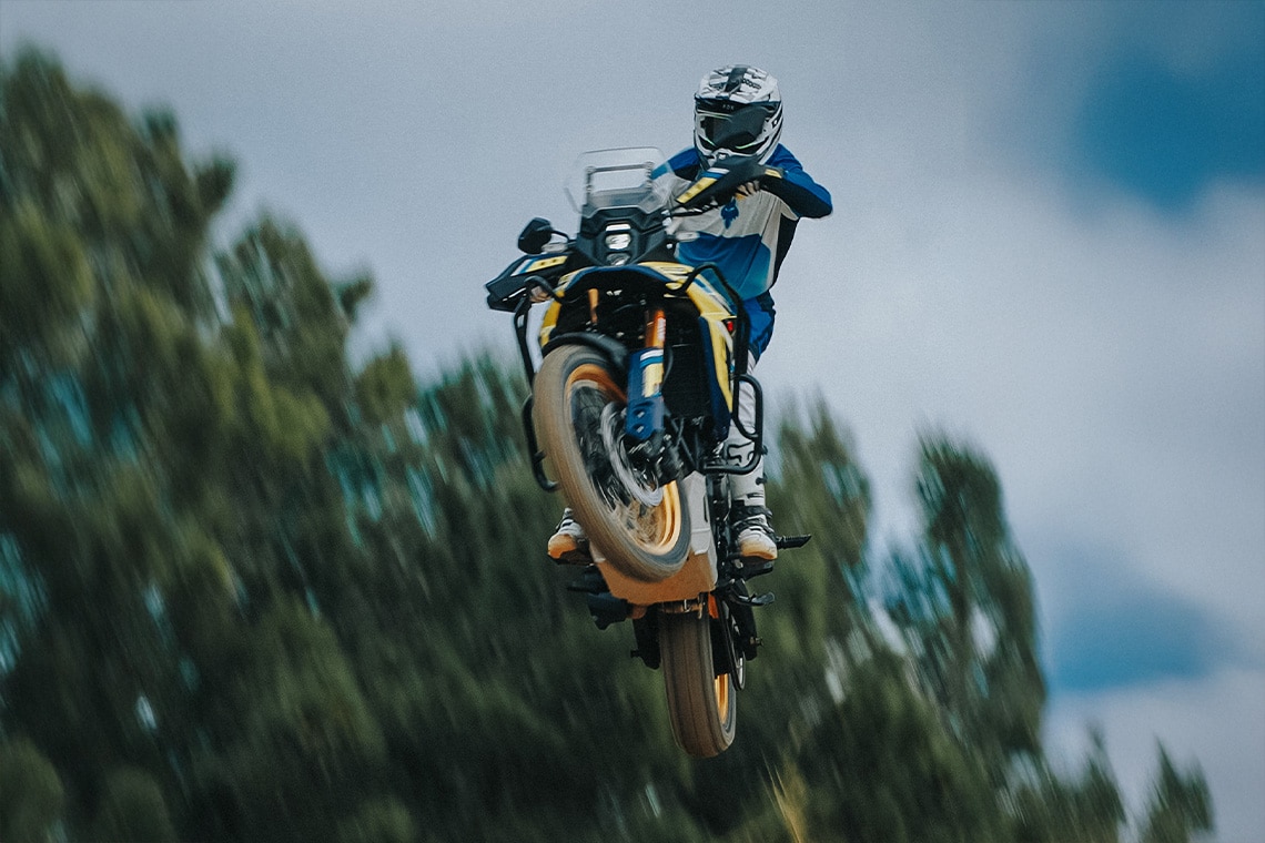 V-Strom 800DE - MX Test