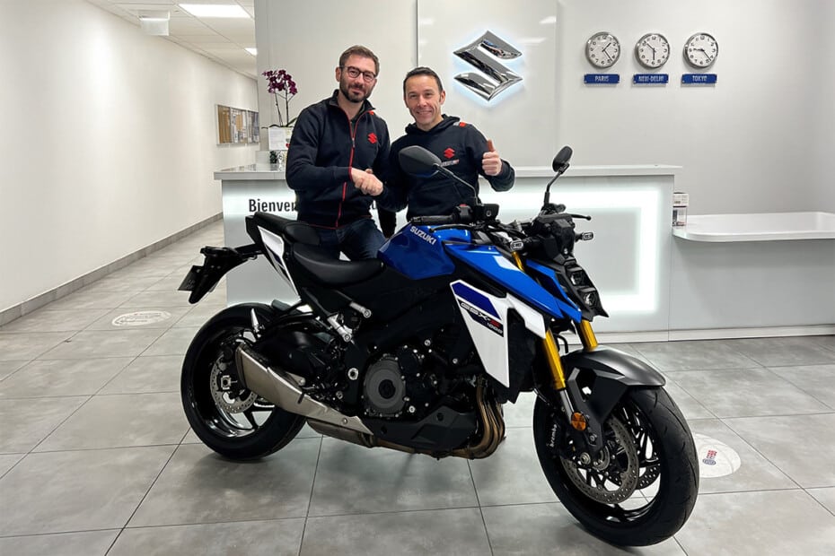 La GSX-S1000, nouveau défi pour Bruno Schiltz en 2025 !