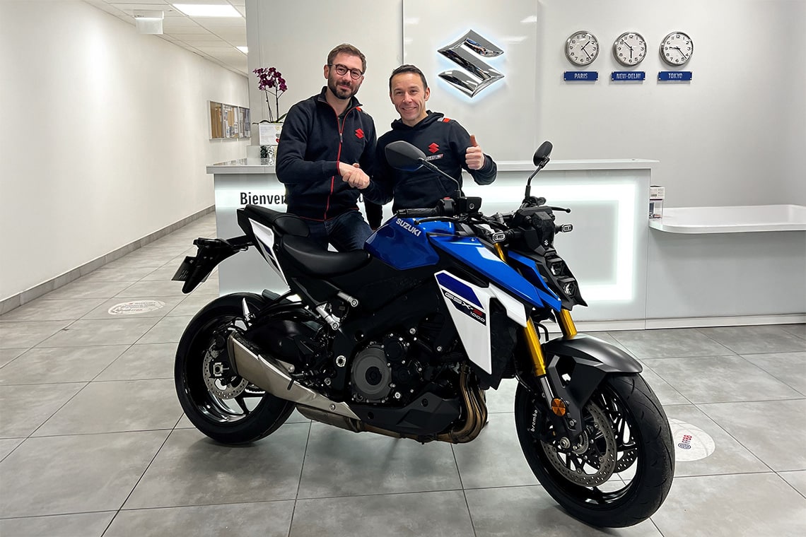 La GSX-S1000, nouveau défi pour Bruno Schiltz en 2025 !