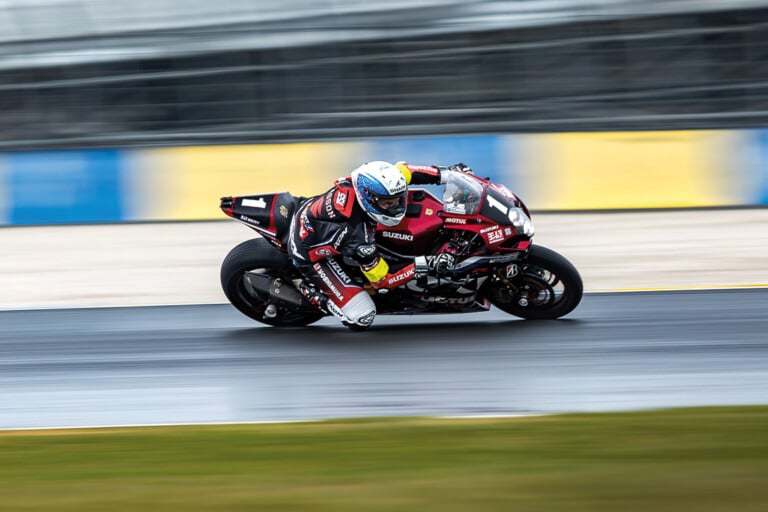 Le team Suzuki a bataillé pour terminer 6ème des 24 Heures Motos 2025