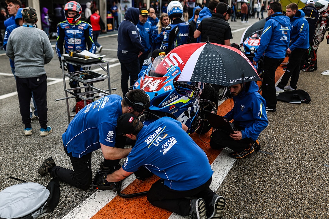 FSBK, Junior Team LMS Suzuki, Lédenon
