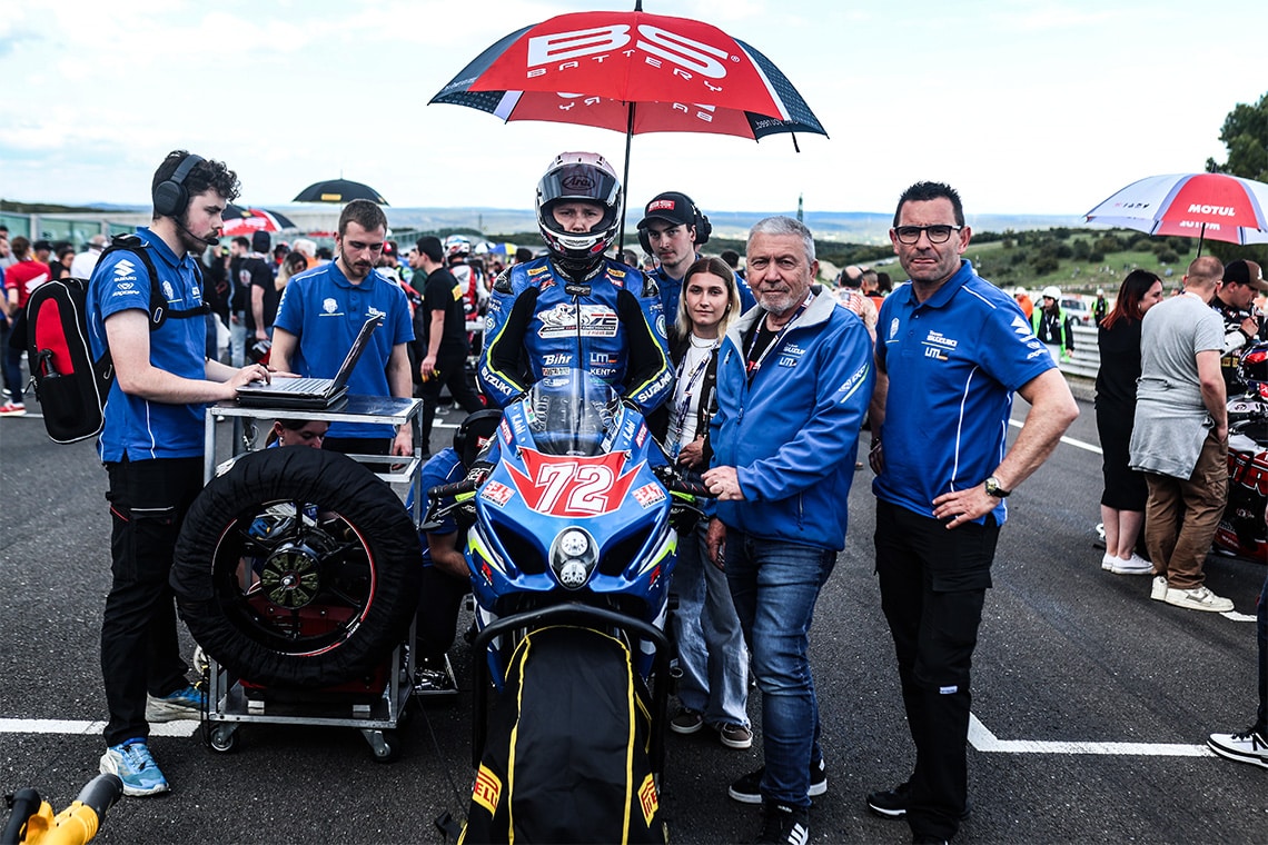 FSBK, Junior Team LMS Suzuki, Lédenon