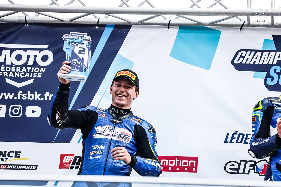 FSBK, Junior Team LMS Suzuki, Lédenon