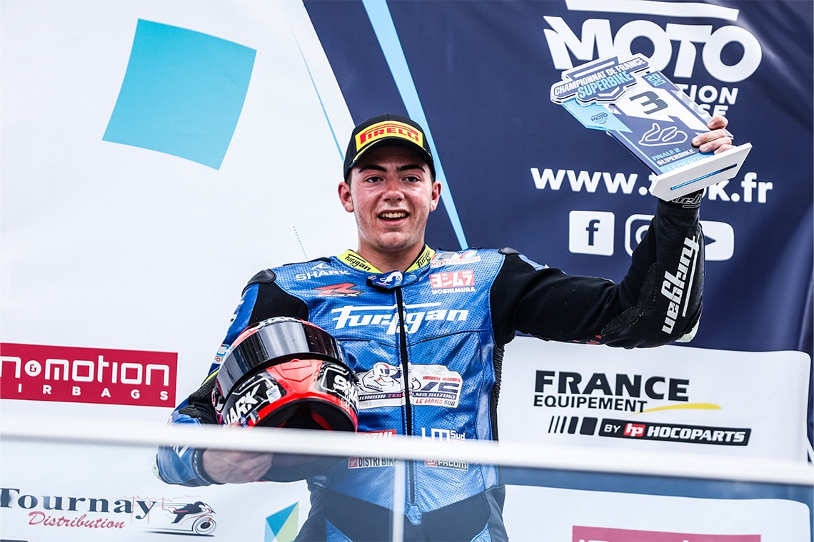 FSBK, Junior Team LMS Suzuki, Lédenon