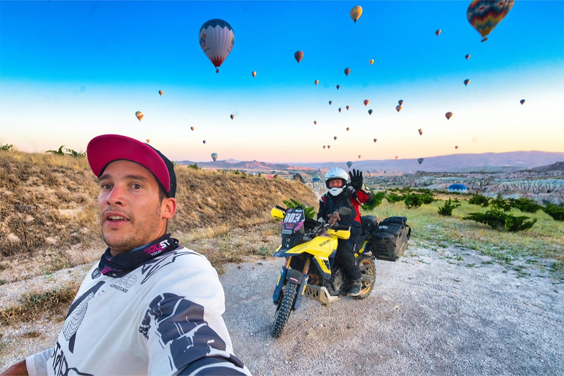 Tom Barrer V-Strom 800DE Turquie