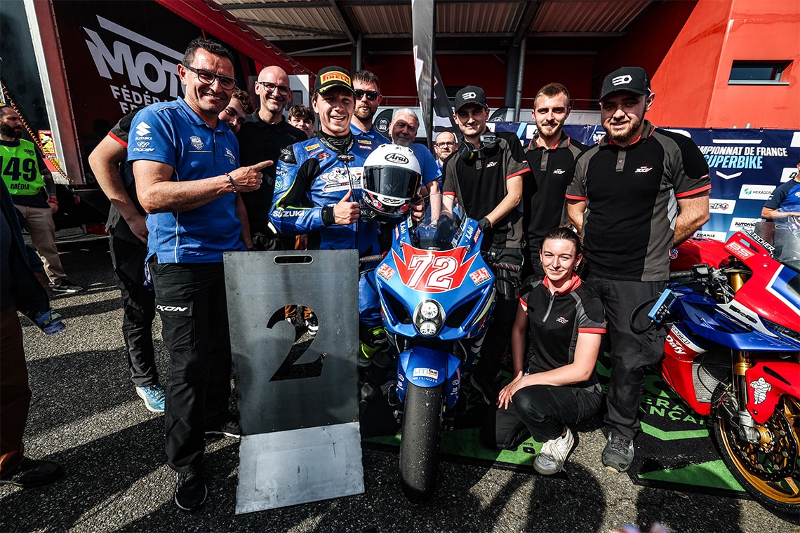 FSBK, Nogaro, Junior Team LMS Suzuki