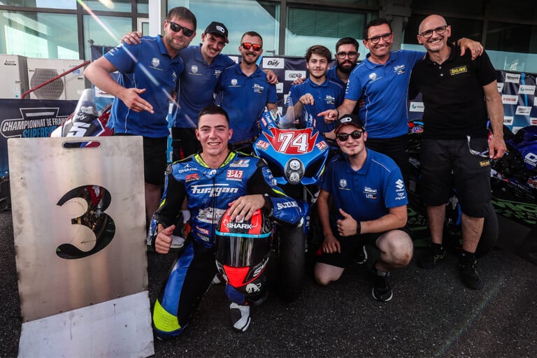 Double podium pour Ludovic Cauchi à Magny-Cours !