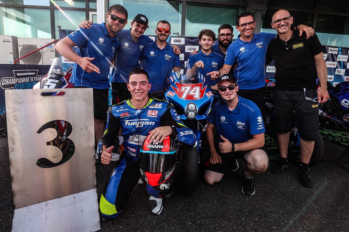 FSBK, Magny-Cours, Junior Team LMS Suzuki