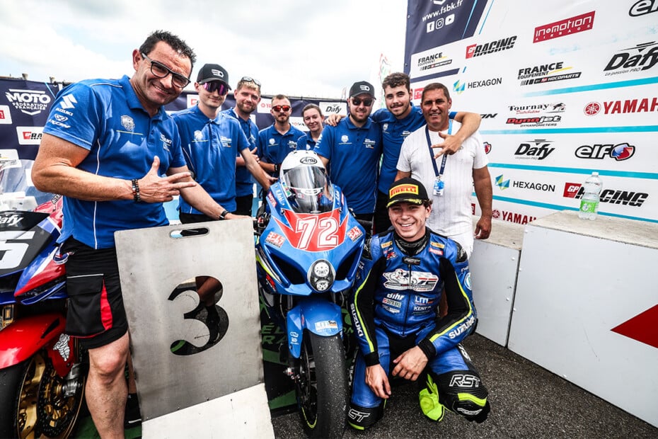 Junior Team LMS Suzuki, FSBK, Pau Arnos
