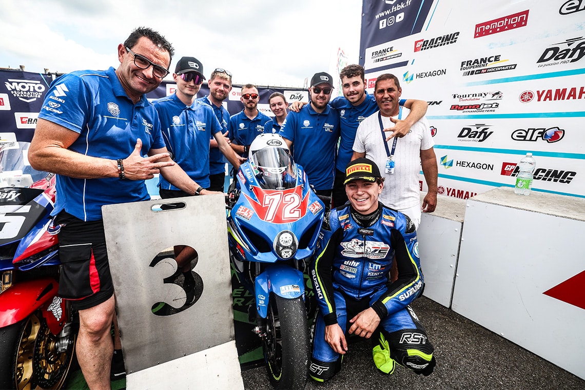 Junior Team LMS Suzuki, FSBK, Pau Arnos