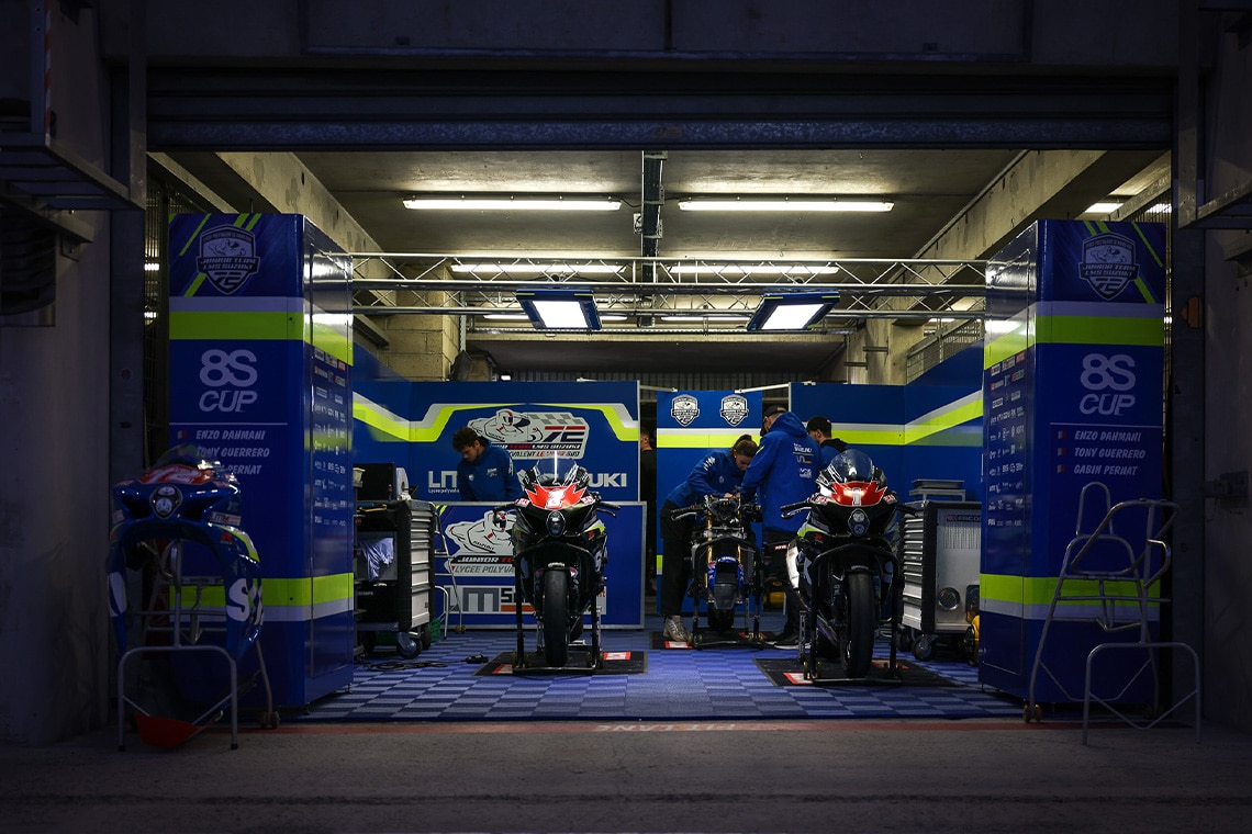 Test GSX-R1000R, 8S Cup 2025, Circuit Bugatti