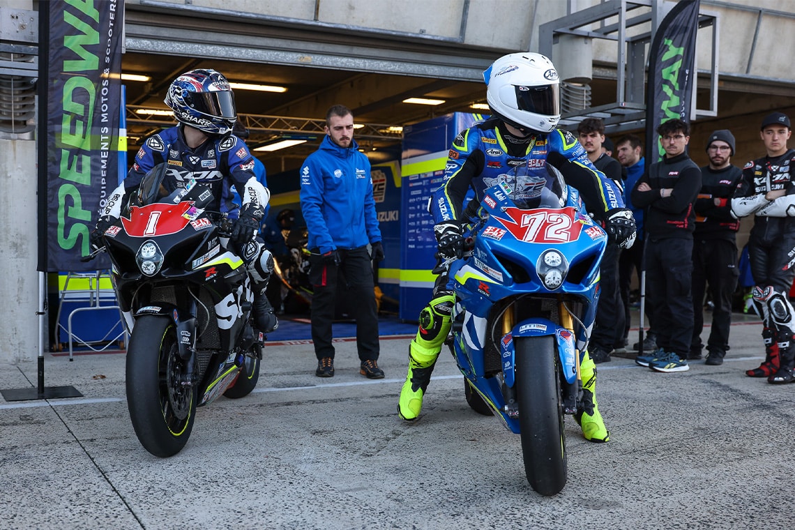 Test GSX-R1000R, 8S Cup 2025, Circuit Bugatti