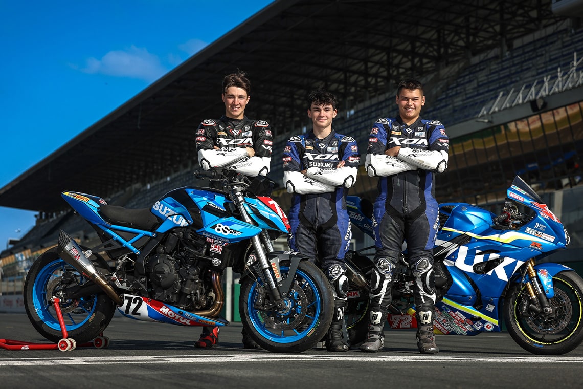 Test GSX-R1000R, 8S Cup 2025, Circuit Bugatti