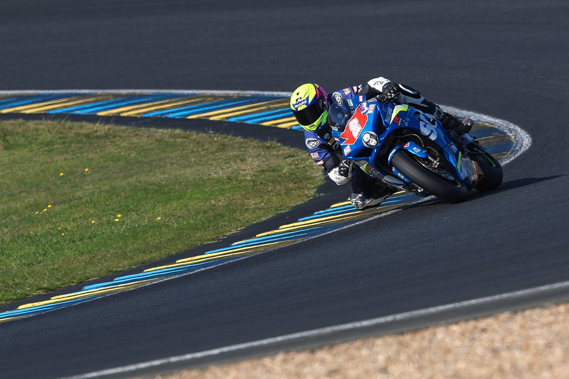 Test GSX-R1000R, 8S Cup 2025, Circuit Bugatti