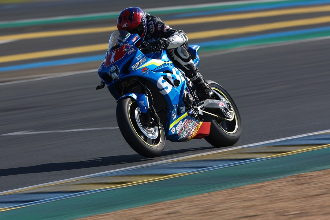 Test GSX-R1000R, 8S Cup 2025, Circuit Bugatti