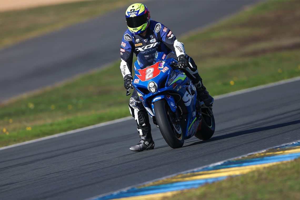 Test GSX-R1000R, 8S Cup 2025, Circuit Bugatti