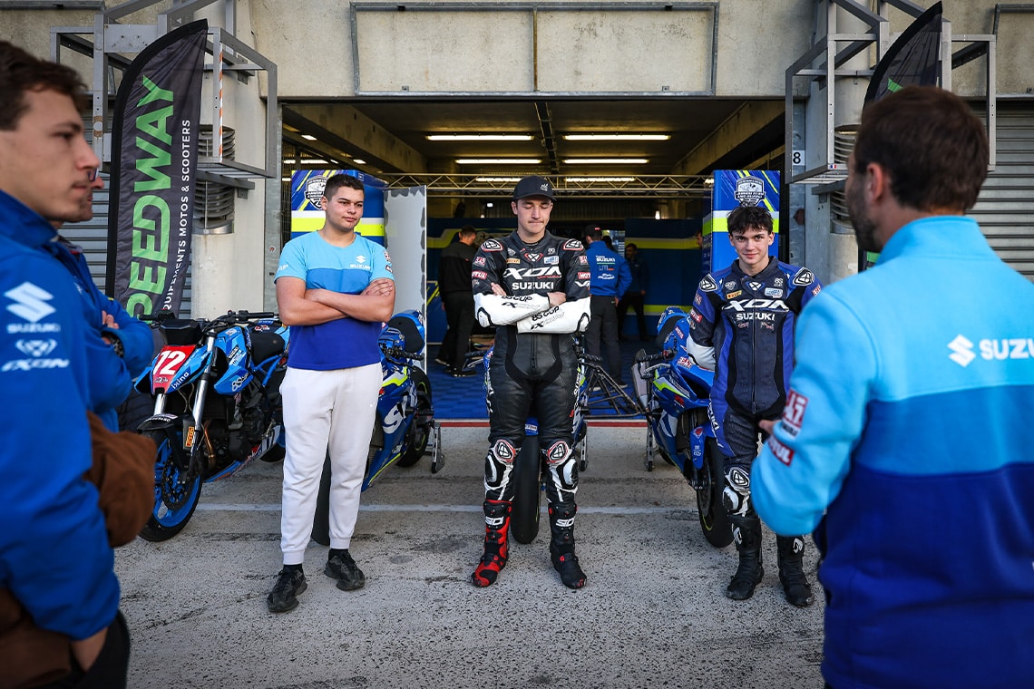 Test GSX-R1000R, 8S Cup 2025, Circuit Bugatti