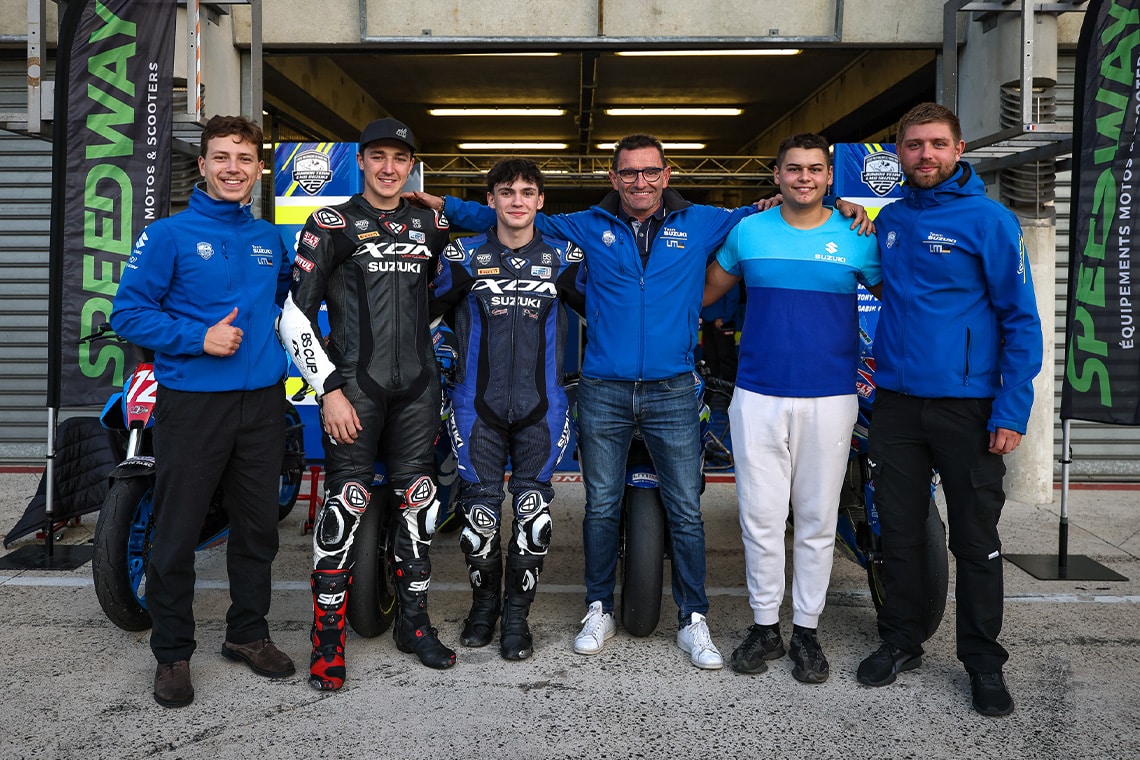 Test GSX-R1000R, 8S Cup 2025, Circuit Bugatti