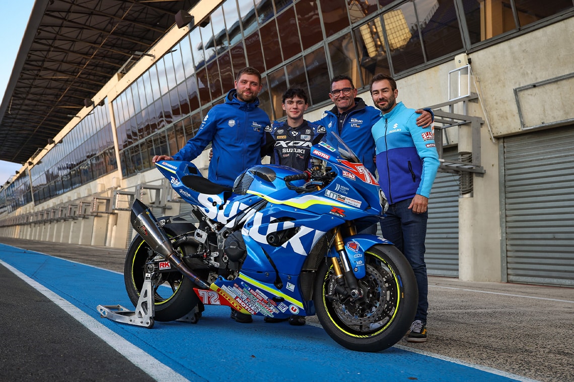 Test GSX-R1000R, 8S Cup 2025, Circuit Bugatti