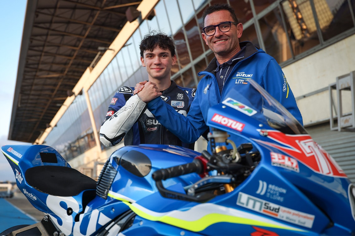 Test GSX-R1000R, 8S Cup 2025, Circuit Bugatti
