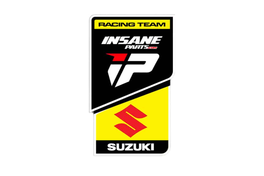 Logo Team Insane Parts Suzuki - Supermotard