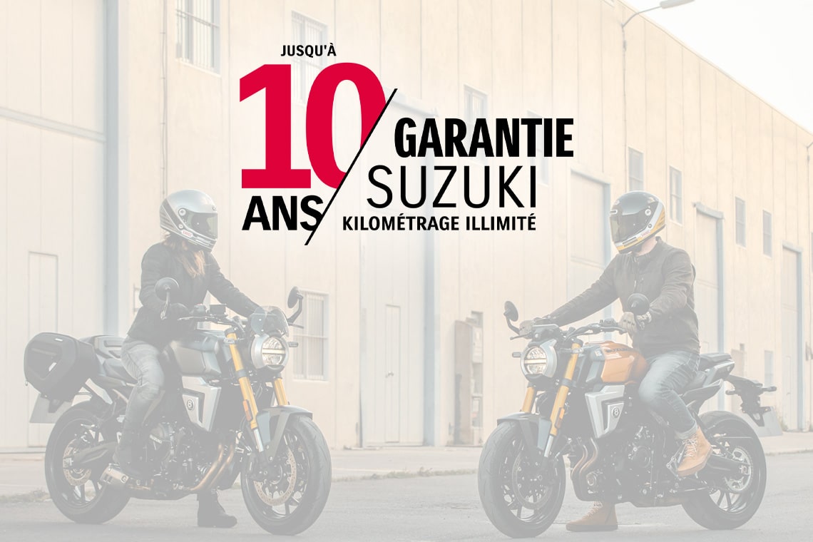 Garantie 10 ans Suzuki
