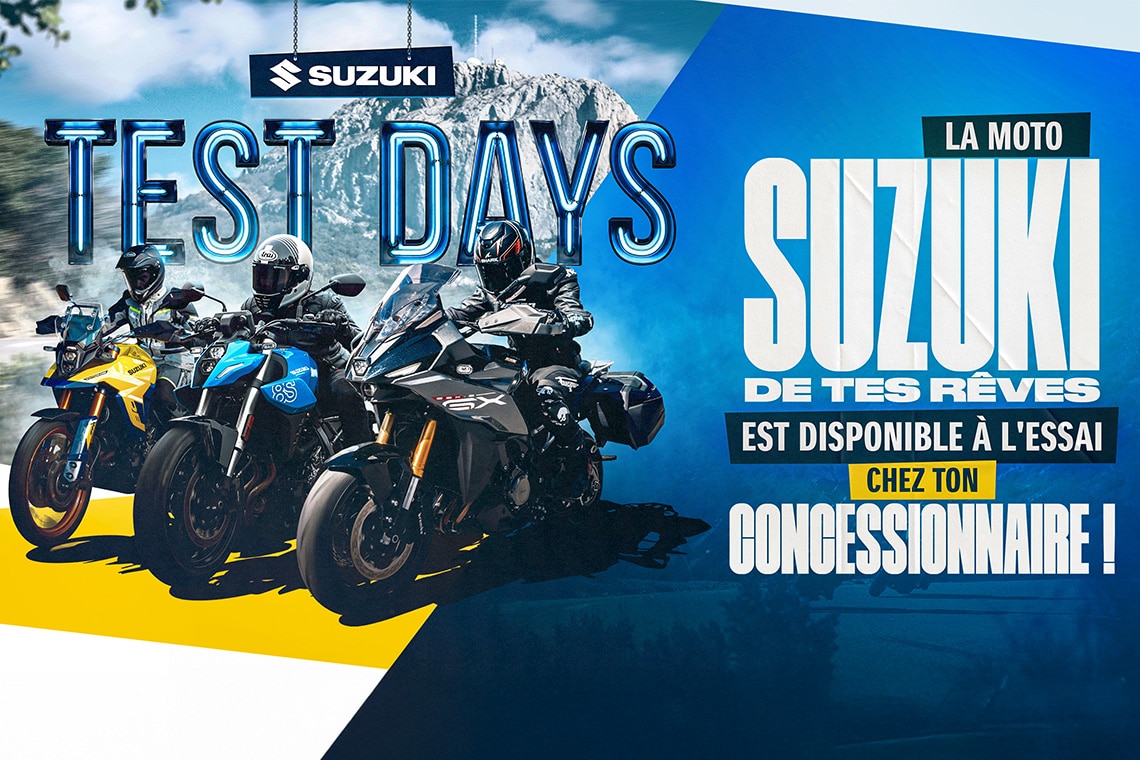 Suzuki Test Days