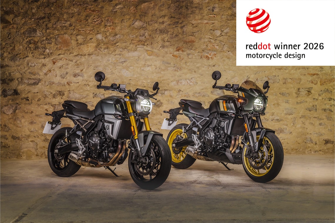 Red Dot Award GSX-8T & 8TT