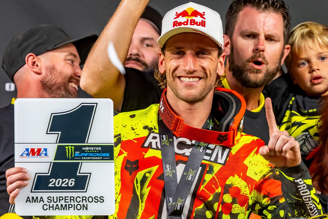 Ken Roczen Supercross 2026, Champion